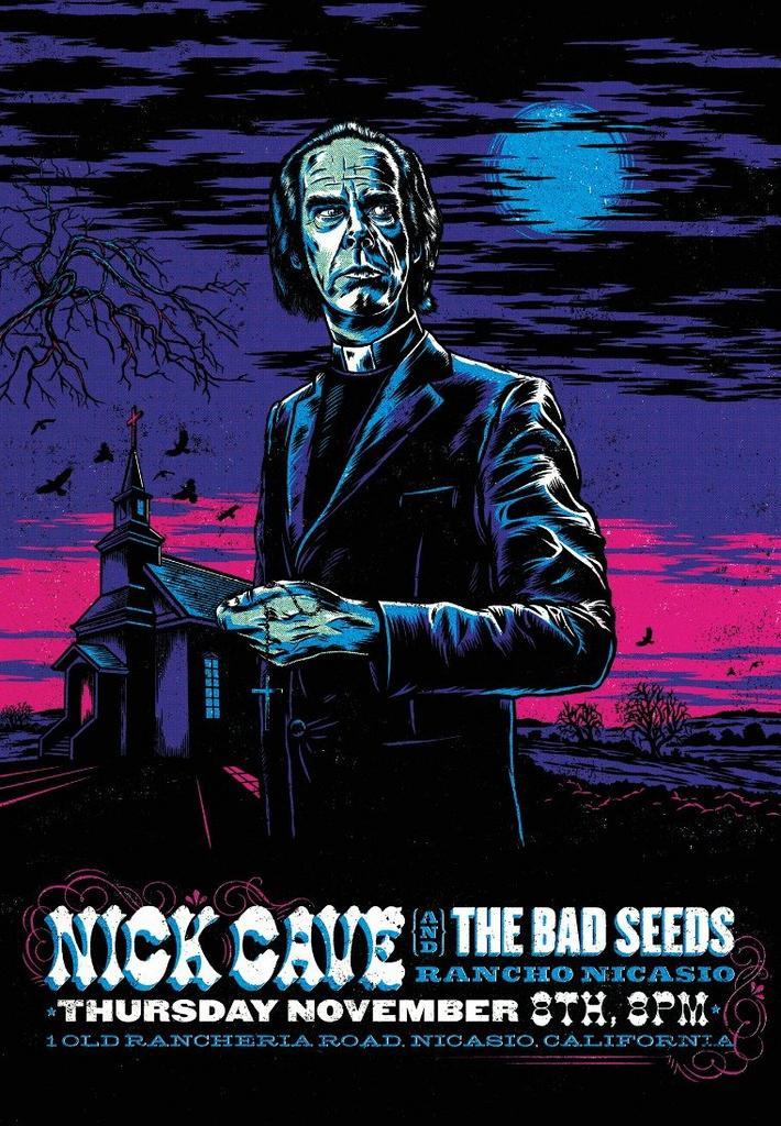 Posters - Poster Cave, Nick - Rancho Nicasio, Verzamelen, Muziek, Artiesten en Beroemdheden, Zo goed als nieuw, Verzenden