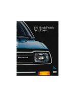 1981 HONDA PRELUDE SPORT COUPE BROCHURE ENGELS (USA), Boeken, Nieuw, Honda, Author