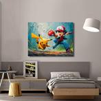Canvas Fit - Alberto Ricardo - Ash y Pikachu: El Comienzo, Nieuw
