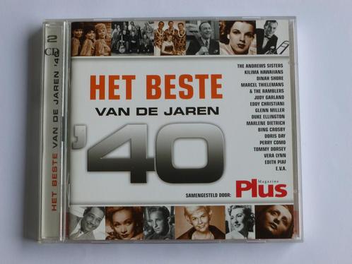 Het Beste van de jaren 40  - plus magazine (2 CD), Cd's en Dvd's, Cd's | Verzamelalbums, Verzenden