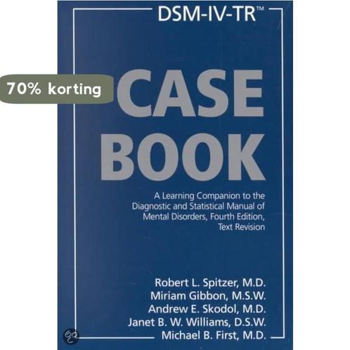DSM-IV-TR Casebook 9781585620593 Robert L. Spitzer, Boeken, Overige Boeken, Gelezen, Verzenden