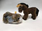 Steiff - Pluche dier Cavia en Paard - 1970-1980 - Duitsland