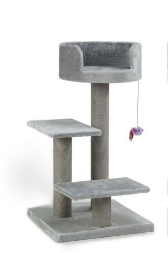 Krabmeubel Figo Grijs, Dieren en Toebehoren, Katten-accessoires, Nieuw, Ophalen of Verzenden