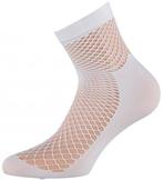 Visnet panty sokje – White – One-size, Nieuw
