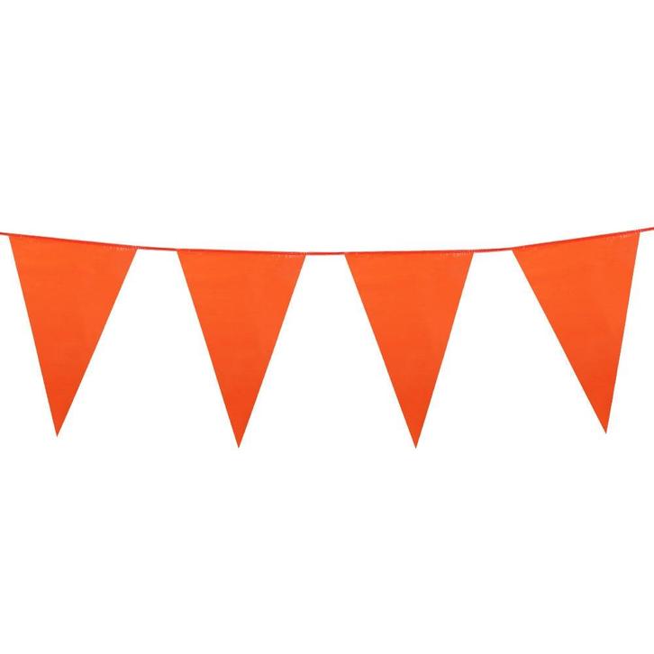 Oranje Slinger Promo 10m, Hobby en Vrije tijd, Feestartikelen, Nieuw, Verzenden