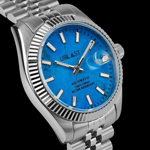 Ublast - Turquoise Stone Dial - UBCEJA40TUR - Heren - 2025, Sieraden, Tassen en Uiterlijk, Horloges | Heren