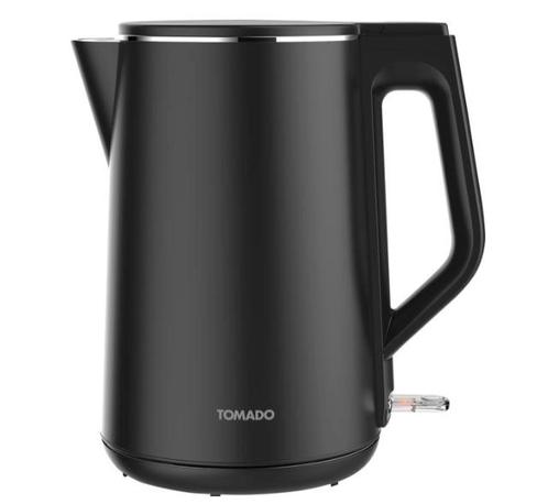Tomado TWK1708B - Waterkoker - 1,7 liter - Dubbelwandig -, Witgoed en Apparatuur, Keukenmixers