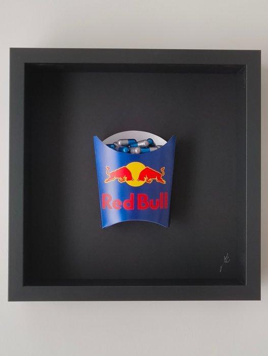 XTC Artist - Mc Red Bull Boxed, Antiek en Kunst, Kunst | Designobjecten