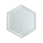 Restpartij: Hexagon 19,8x22,8 - Shiny Wit Glans Handvorm, Nieuw, Ophalen of Verzenden, Minder dan 20 cm, 10 m² of meer