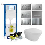 Geberit UP320 Toiletset set12 Wiesbaden Vesta 52 cm met, Ophalen of Verzenden, Nieuw, Overige typen