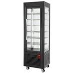 Diamond Vriesvitrine | 360L | Zwart | -5°c/-18°c | Statisch, Witgoed en Apparatuur, Ophalen of Verzenden, Nieuw