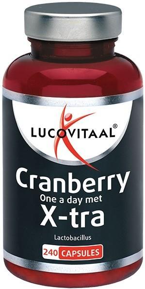 LUCOVITAAL CRANBERRY X-TRA CAPSULES POT 240 STUKS, Diversen, Overige Diversen, Verzenden