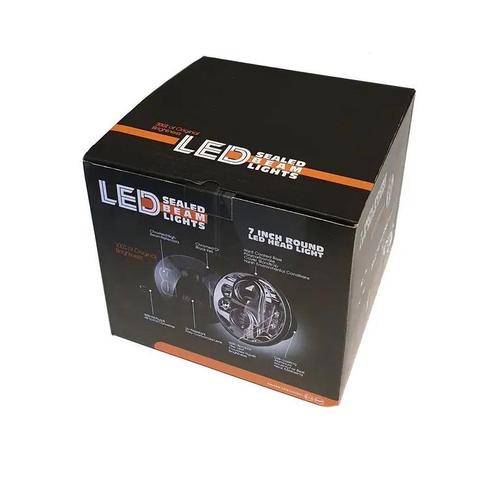 7 inch Led koplamp voor motor gekeurd van €249.= NU €124,50, Motoren, Onderdelen | Overige, Nieuw, Verzenden