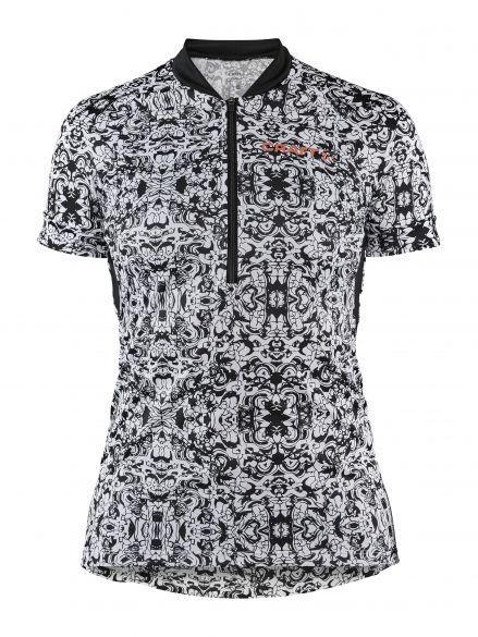 Craft Velo Art fietsshirt wit/zwart dames - Maat S, Sport en Fitness, Wielrennen, Verzenden