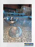 RVS yoghurt houder | gekoeld met ijsblokjes | Glazen Kom, Nieuw in verpakking