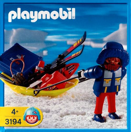 Playmobil Poolonderzoeker met Slee - 3194 (Nieuw), Kinderen en Baby's, Speelgoed | Playmobil, Nieuw, Verzenden