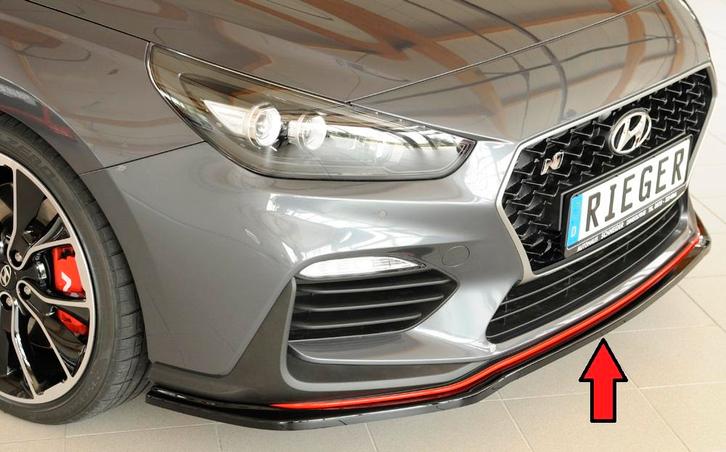 Rieger spoilerzwaard | Hyundai | i30 N / i30 N-Performance (, Auto-onderdelen, Carrosserie en Plaatwerk, Nieuw, Hyundai, Verzenden