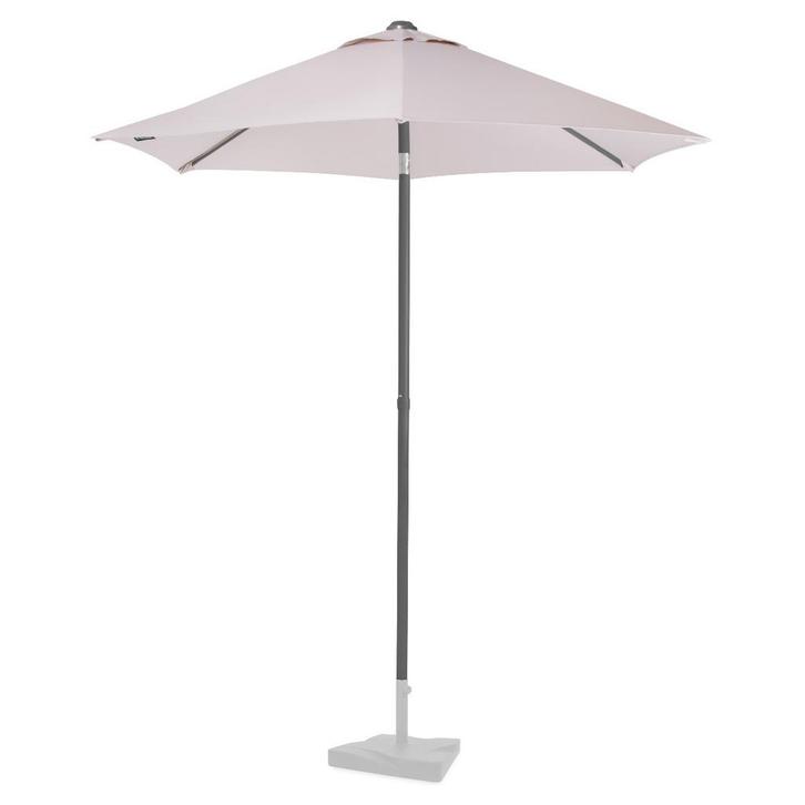 Parasol Torbole – Ø200cm – Premium Parasol | Beige, Tuin en Terras, Parasols, Nieuw, Verzenden