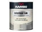 RAMBO INTERIEUR - VLOER LAK TRANSPARANT MAT - Antraciet g..., Doe-het-zelf en Verbouw, Verf, Beits en Lak, Nieuw, Ophalen of Verzenden