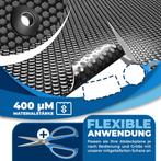 KESSER® Zwembad zonnezeil - Afdekzeil - Ø366cm - Zwart, Verzenden, Nieuw