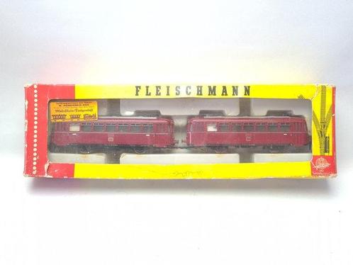 Fleischmann H0 - 4400 - Treinstel (1) - Railbus met bijwagen, Hobby en Vrije tijd, Modeltreinen | H0