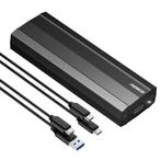 M.2 NVME/SATA externe behuizing | USB 3.1 (10 Gbps), Nieuw, Ophalen of Verzenden