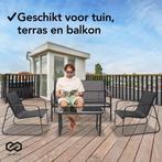 2dekans | Infinity Goods Tuinset – Incl. Bank, 2 Stoelen &, Tuin en Terras, Tuinsets en Loungesets, Ophalen of Verzenden, Zo goed als nieuw