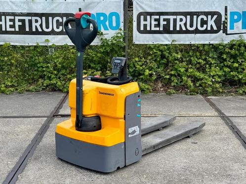 Jungheinrich EJE M13 (2017) met weegschaal MET VIDEO, Zakelijke goederen, Machines en Bouw | Heftrucks en Intern transport, Palletwagen