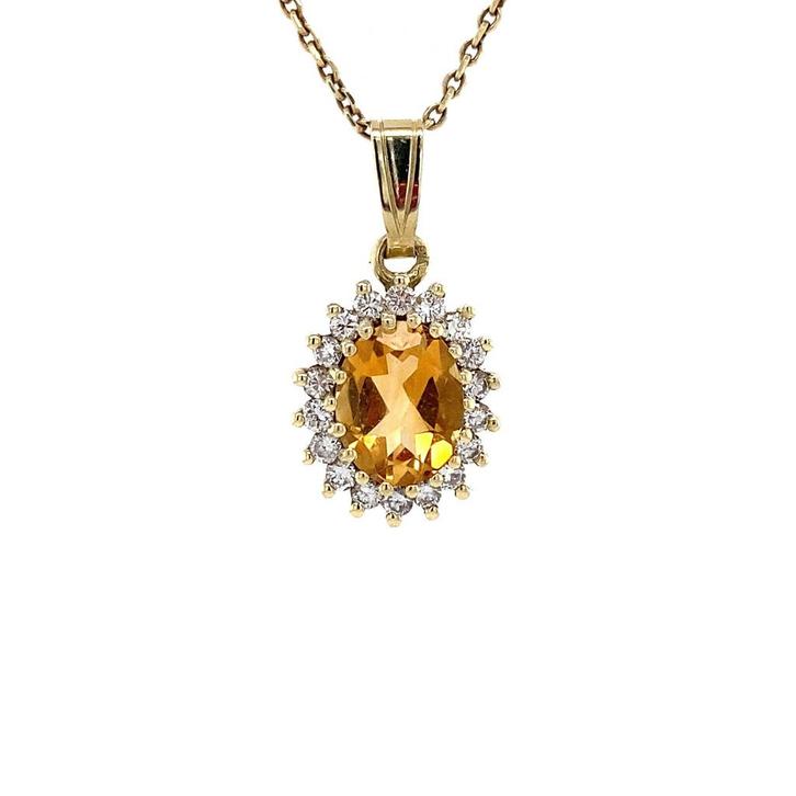 Lady di hanger 14 krt - Sunflower, Sieraden, Tassen en Uiterlijk, Ringen, Nieuw, Ophalen of Verzenden