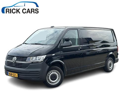 Volkswagen Transporter 2.0 TDI 110PK L2H1 EURO6, Auto's, Volkswagen, Dealer onderhouden, Lease, Zwart, Handgeschakeld, Overige carrosserieën