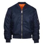 Fostex bomber jack MA-1 blauw, Kleding | Heren, Jassen | Winter, Nieuw