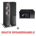 Dali NAD Combi deal Dali Oberon 7 + Nad C700 - zwart/zwart, Audio, Tv en Foto, Luidsprekers, Nieuw, Overige merken, Front, Rear of Stereo speakers