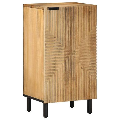 vidaXL Dressoir 40x33x75 cm massief mangohout bruin, Huis en Inrichting, Woonaccessoires | Cd- en Dvd-rekken, Nieuw, Verzenden