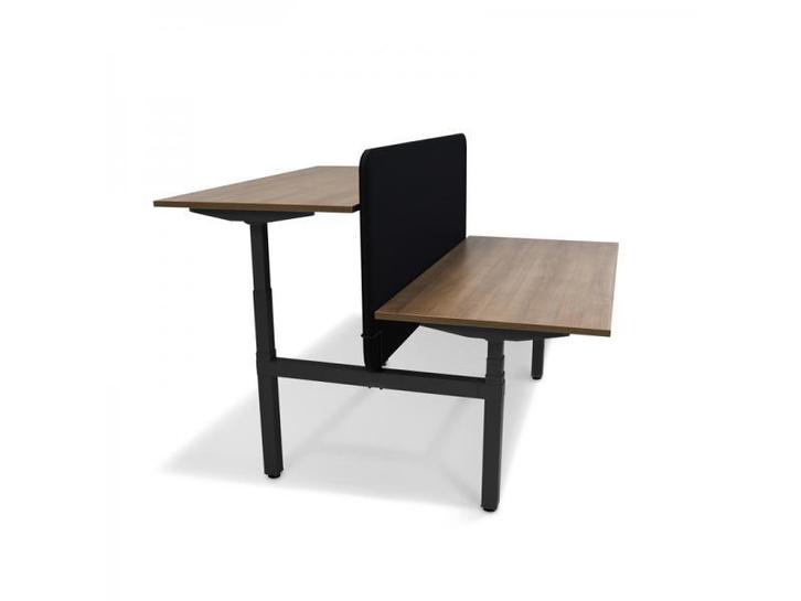 Duo Werkplek - Elektrisch Verstelbaar - Met Tussenwand, Huis en Inrichting, Bureaus, Stabureau, Nieuw, In hoogte verstelbaar, Verzenden