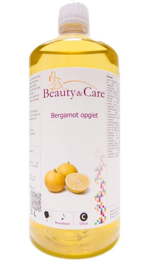 Beauty & Care Bergamot opgiet 1 L.  new, Sport en Fitness, Sauna, Fins of Traditioneel, Nieuw, Ophalen of Verzenden