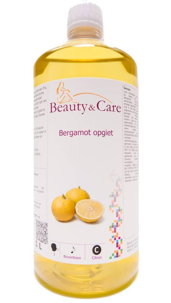 Beauty & Care Bergamot opgiet 1 L.  new, Sport en Fitness, Sauna, Fins of Traditioneel, Nieuw, Ophalen of Verzenden