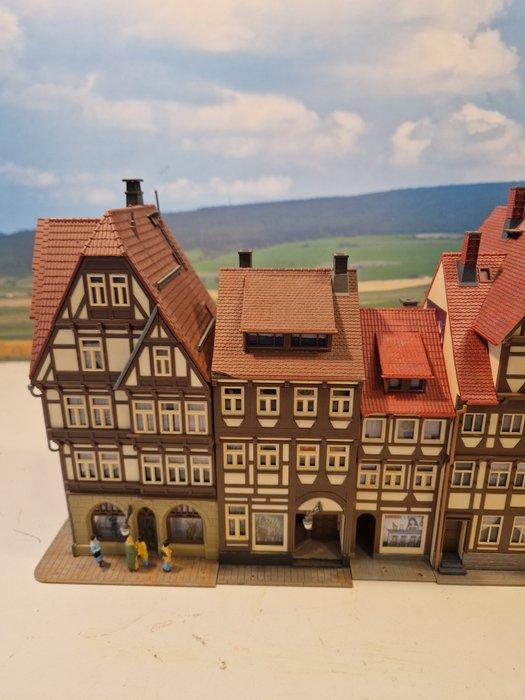 Vollmer H0 - Modeltreingebouwen (5) - Vakwerkhuizen, Hobby en Vrije tijd, Modeltreinen | H0
