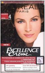 L'OREAL EXCELLENCE CREME 4 MIDDENBRUIN HAARVERF PAK 1 STUK, Verzenden, Nieuw