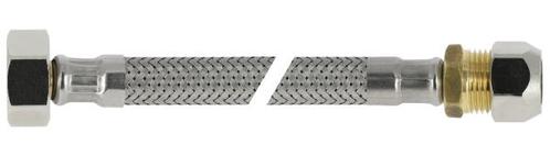 Bonfix flexibele slang 50cm 3/8 binnendraad x 10mm knel, Doe-het-zelf en Verbouw, Buizen en Afvoer, Ophalen of Verzenden