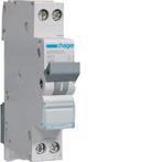 Hager installatieautomaat / 1-polig + nul, B25A / MKN525, Ophalen of Verzenden, Nieuw