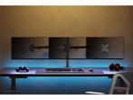 Neomounts FPMA-D550D3BLACK full motion monitorarm 3 schermen, Verzenden, Zo goed als nieuw