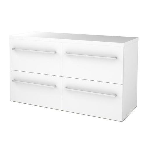 Badmeubelset Aquasplash Salt 120x46cm Met Grepen, Doe-het-zelf en Verbouw, Sanitair, Ophalen of Verzenden