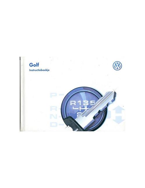 1997 VOLKSWAGEN GOLF INSTRUCTIEBOEKJE NEDERLANDS, Auto diversen, Handleidingen en Instructieboekjes