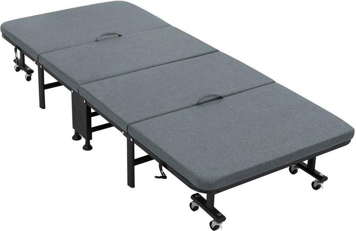 Opvouwbaar logeerbed 80x190 cm met oprolbaar matras voor kin, Huis en Inrichting, Overige Huis en Inrichting, Nieuw, Verzenden