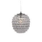 Art deco hanglamp staal - Bling, Huis en Inrichting, Lampen | Hanglampen, Nieuw, Overige stijlen