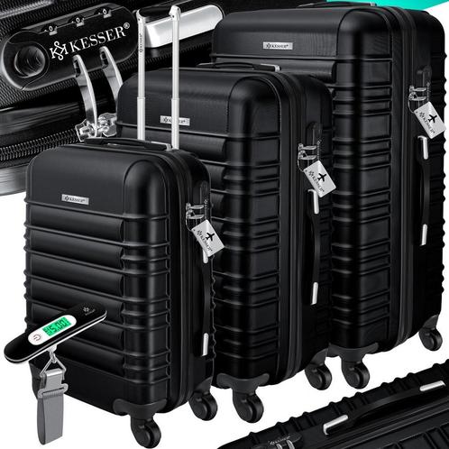 3 delige kofferset - met wielen -  hardcase - 3 koffers -, Sieraden, Tassen en Uiterlijk, Koffers, Verzenden