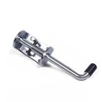 Benson Achterklepsluiting met veer - Staal - 17 cm - Zilv..., Auto diversen, Aanhangwagen-onderdelen, Ophalen of Verzenden, Nieuw