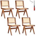 Houten stoel Lizzy met Weens vlechtwerk, draagkracht 120 kg, Huis en Inrichting, Stoelen, Verzenden, Nieuw