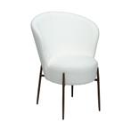 *WOONWINKEL* Dan-Form Orbit Eetkamerstoel Met Hoge Rugleunin, Huis en Inrichting, Stoelen, Verzenden, Nieuw, Wit