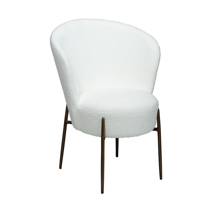 *WOONWINKEL* Dan-Form Orbit Eetkamerstoel Met Hoge Rugleunin, Huis en Inrichting, Stoelen, Wit, Nieuw, Verzenden